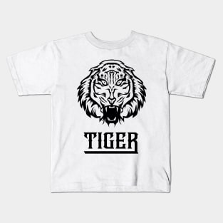 Tiger - king of the jungle Kids T-Shirt